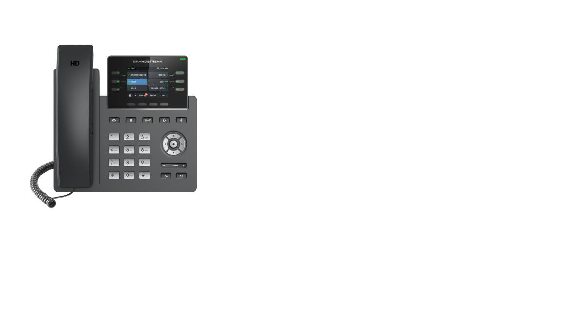 Telefoni IP/ Accessori : Grandstream GRP-2613, IP NETWORK TELEPHONE- 3 ...